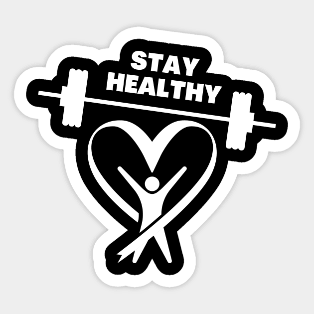 world health day, stay healthy Sticker by Vitarisa Tees